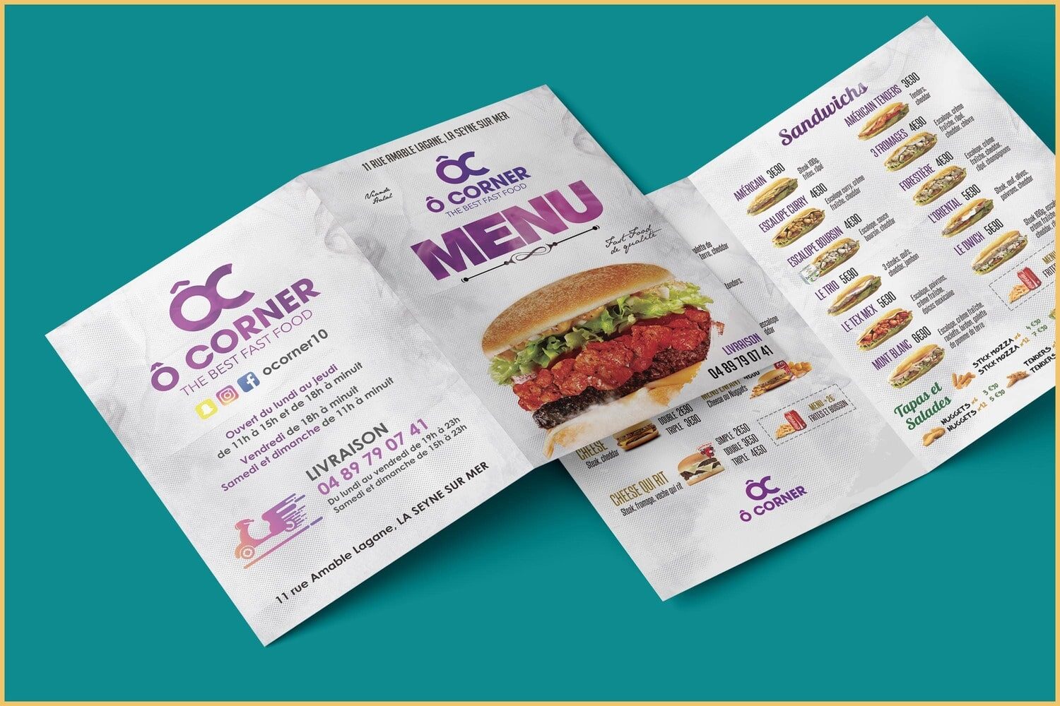 Menus Food